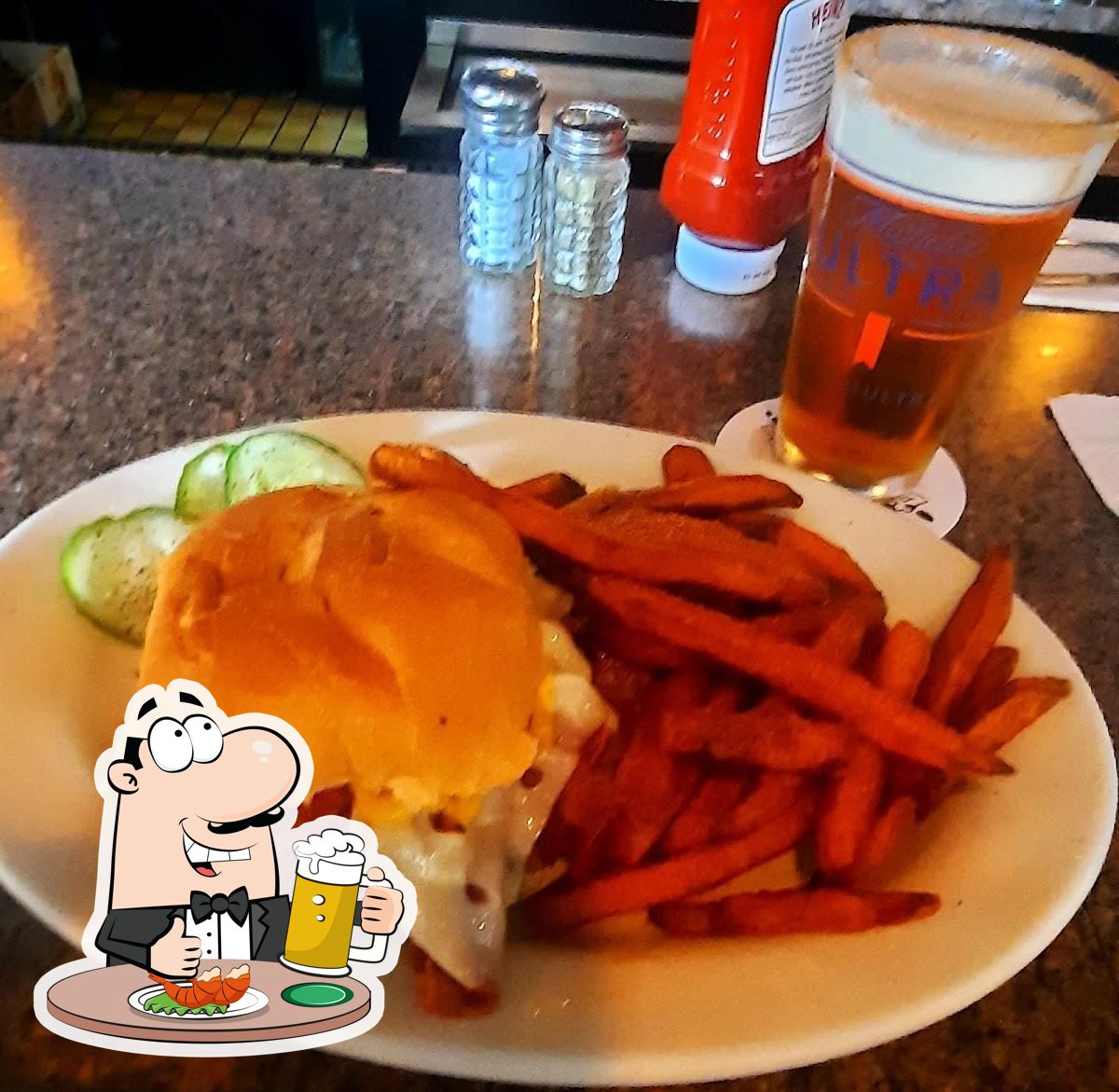 The Banner Bar & Grille in Worcester Restaurant menu and reviews