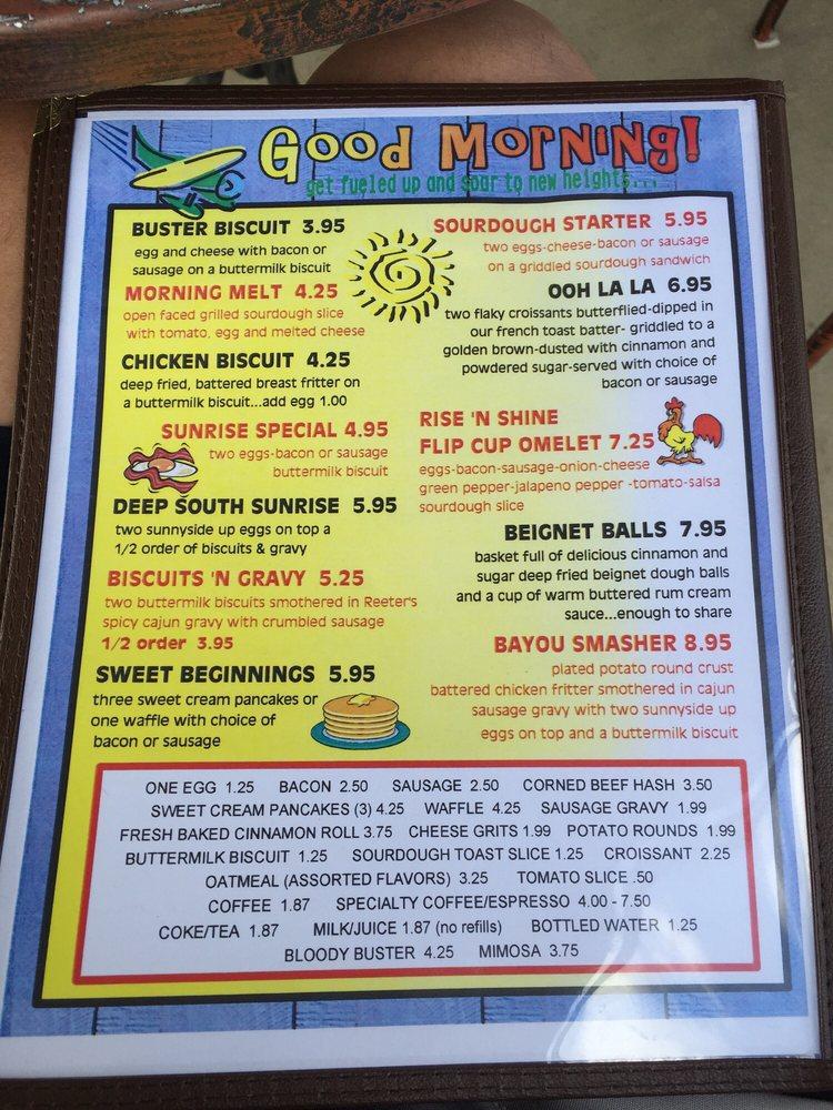 Menu at Buster Tubbs pub & bar, Tavares