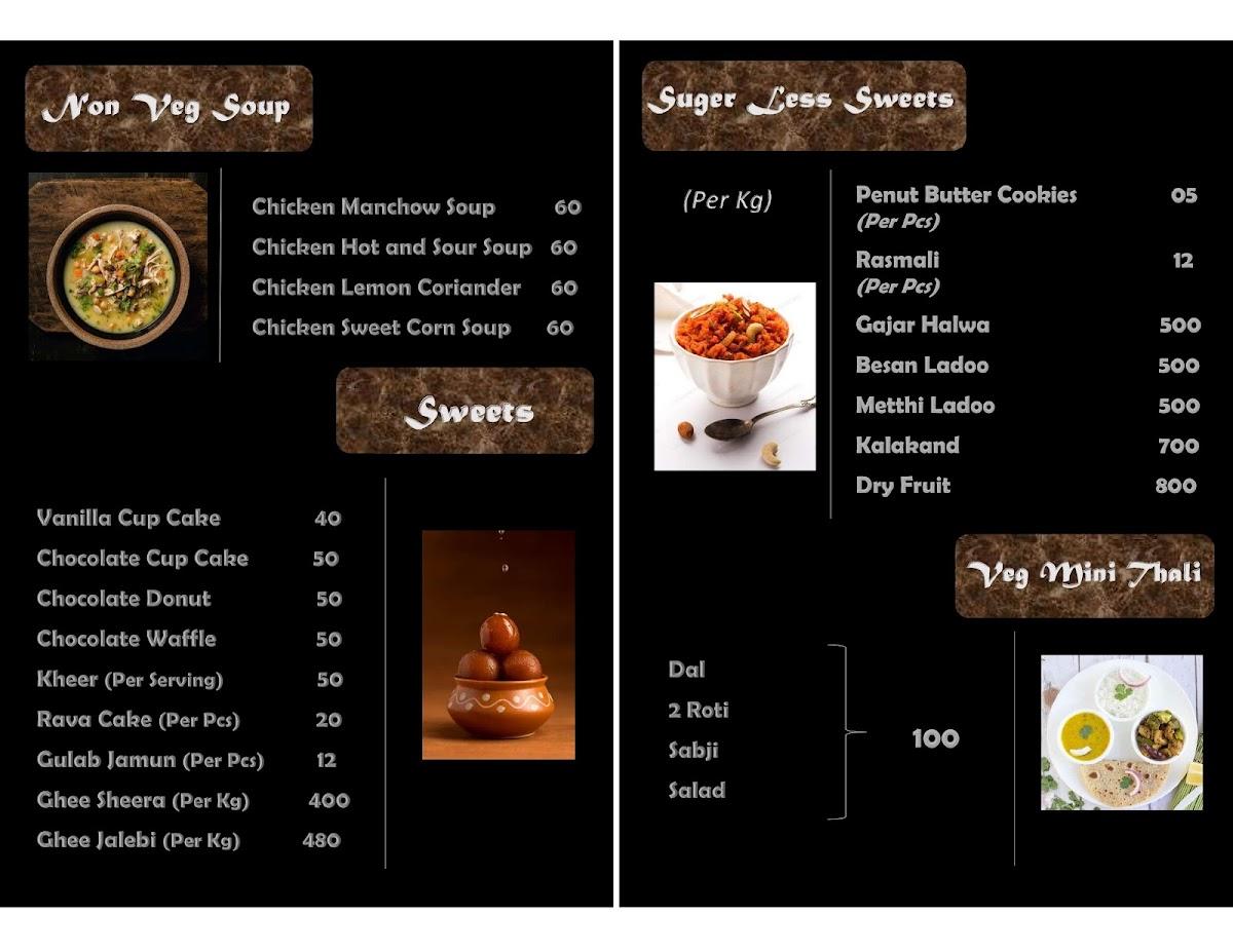 Fresh Feast Daily menu
