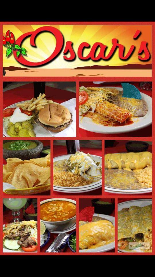 Menu at Oscar's Mexican Restaurant, Abilene, TX351