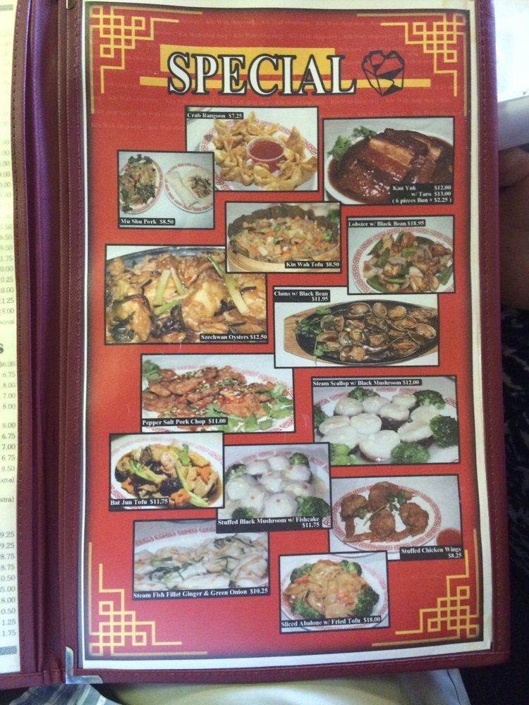 Menu At Kin Wah Chop Suey Restaurant Kaneohe