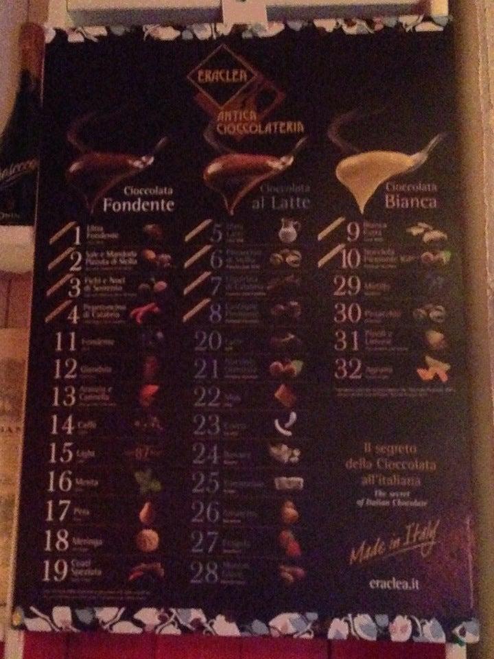 Menu di The Club 98 