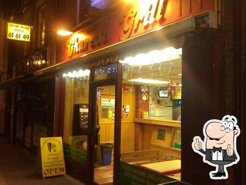 Fleet Charcoal Grill in Fleet Restaurant menu and reviews