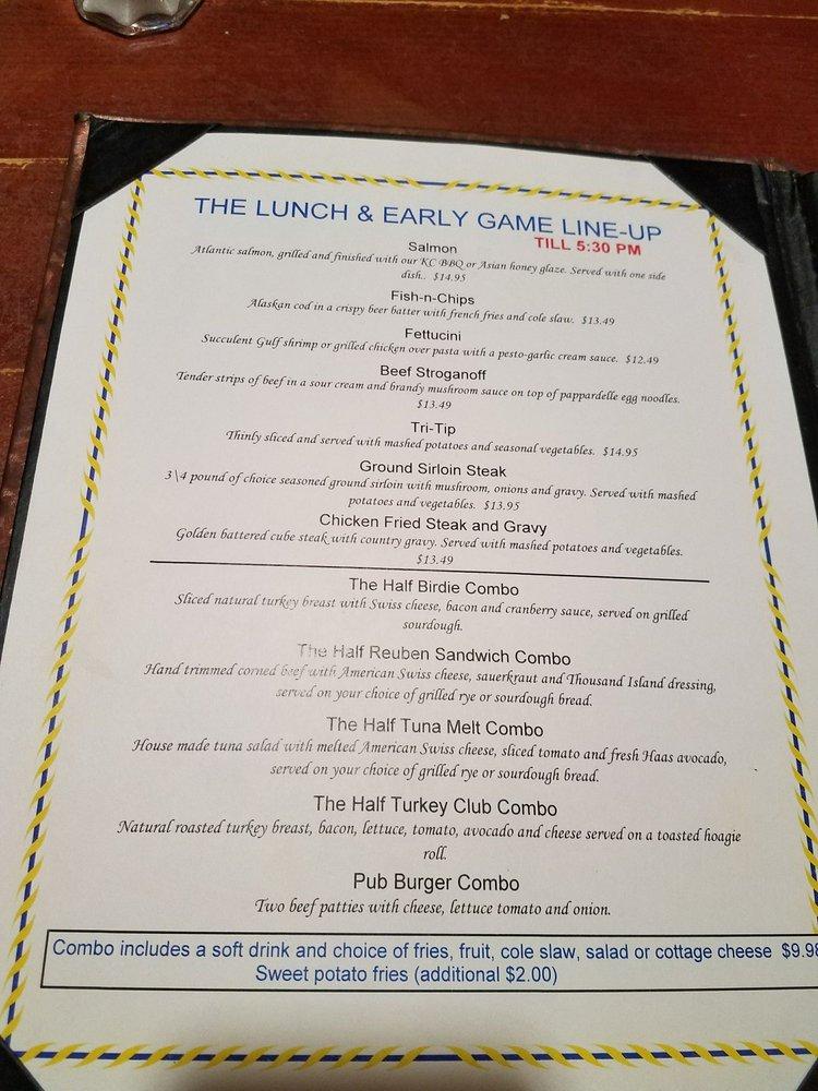 Menu at Ric's Restaurant and Sports Lounge, Camarillo
