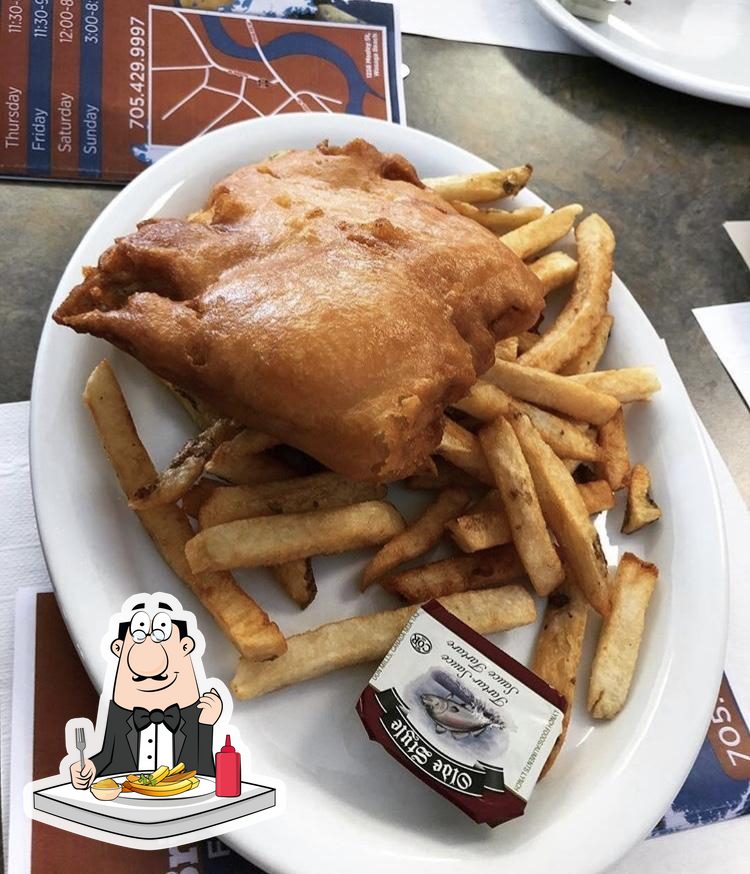 British Cuisine Fish & Chips in Wasaga Beach Restaurant menu and reviews