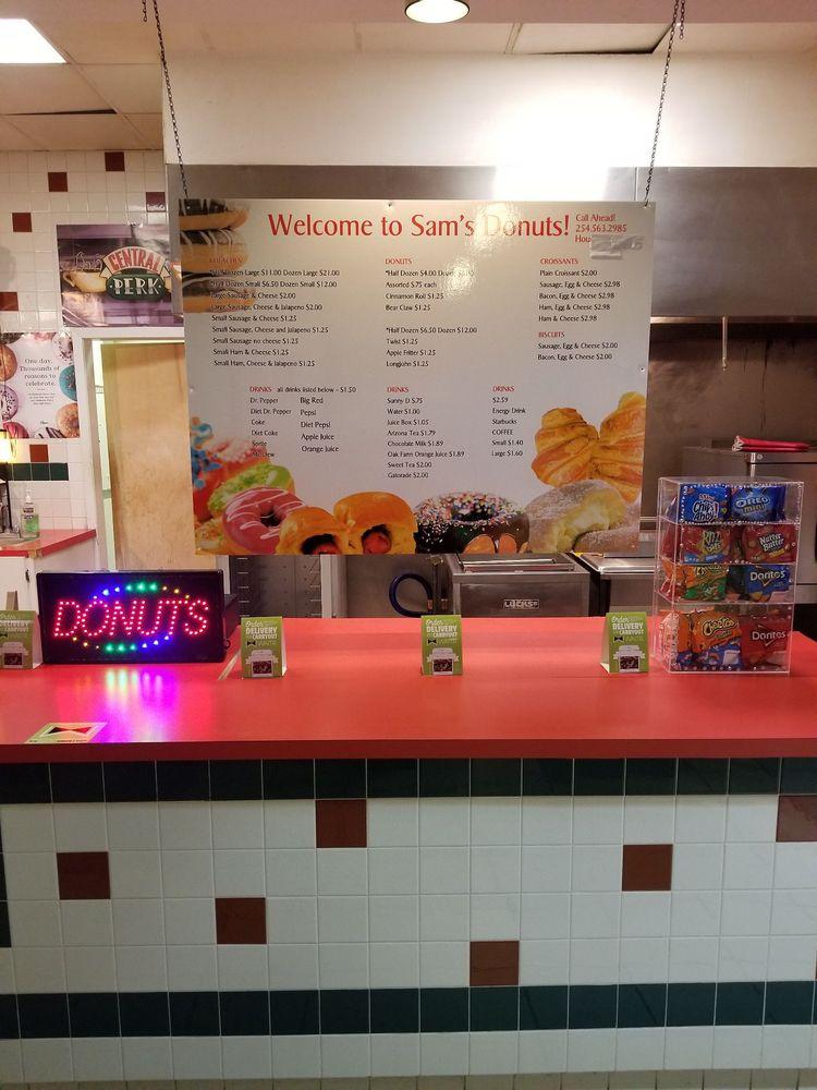 Menu at Sam's Club Bakery, Temple