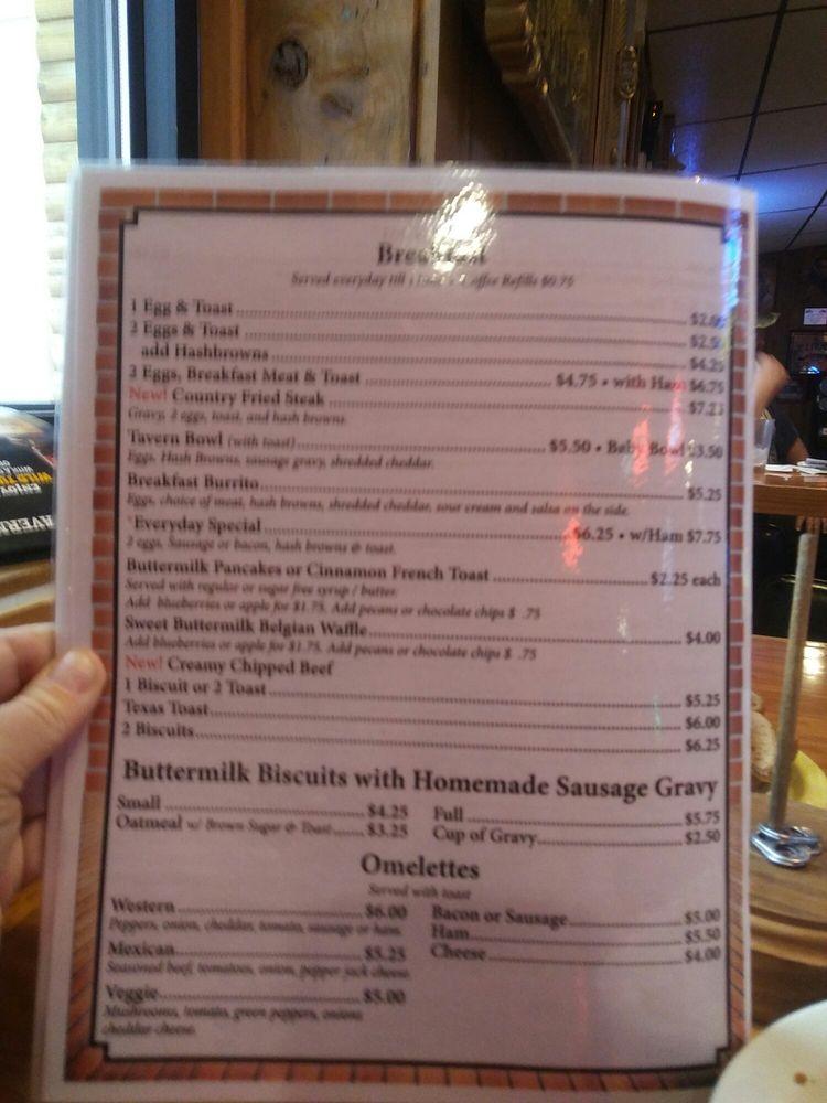 Menu at Home Tavern pub & bar, Logan