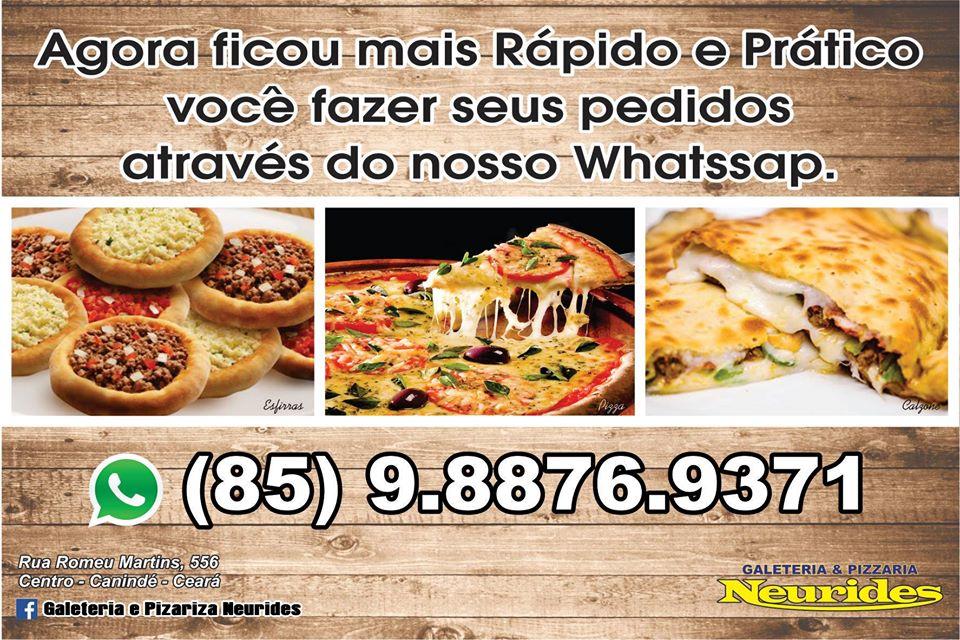 Churrascaria e Galeteria - O Neurides cardápio