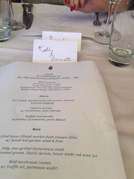 royal motor yacht club burraneer menu