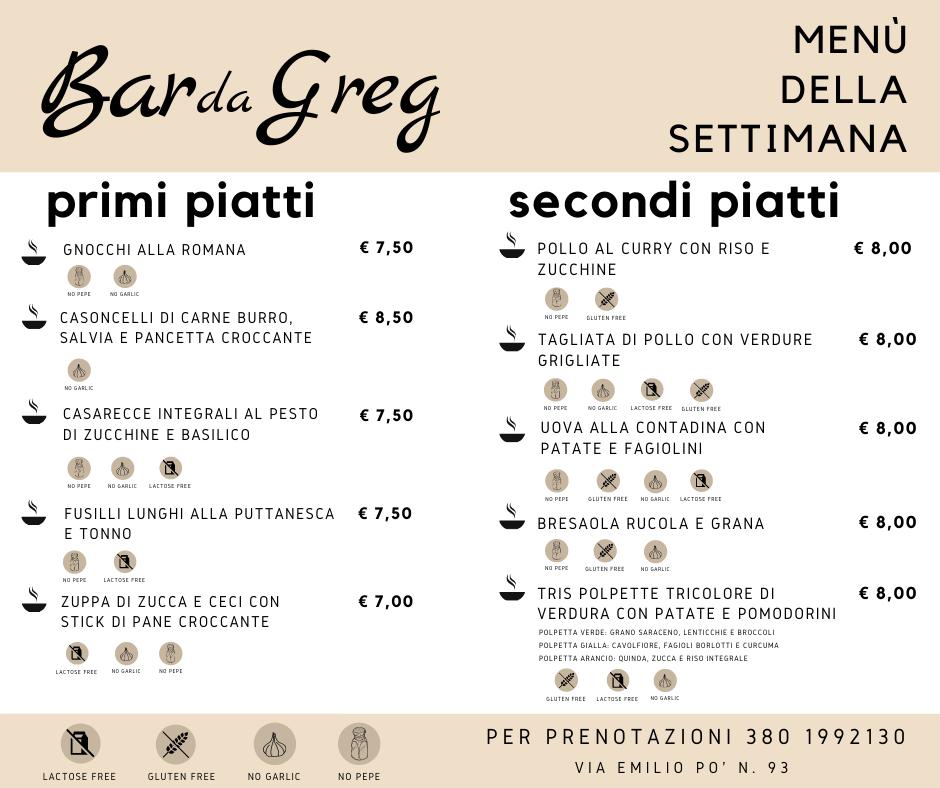 Menu di Bar Demba 