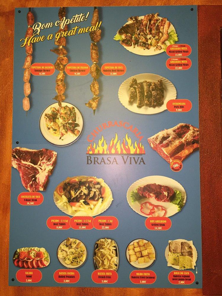 Menu em Churrascaria Brasa Viva, Sao Vicente