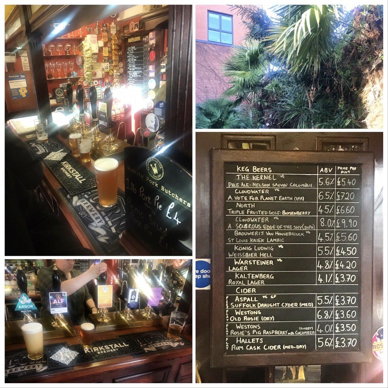 Menu at Kelham Island Tavern pub & bar, Sheffield