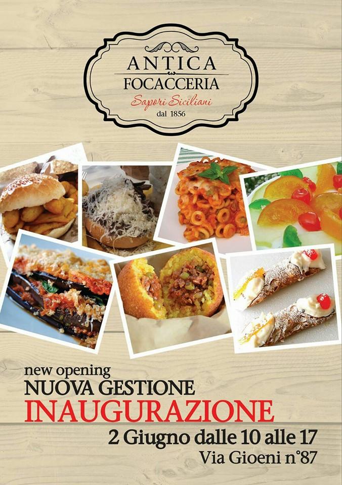 Menu da Antica Focacceria Sapori Siciliani pizzeria, Cefalù