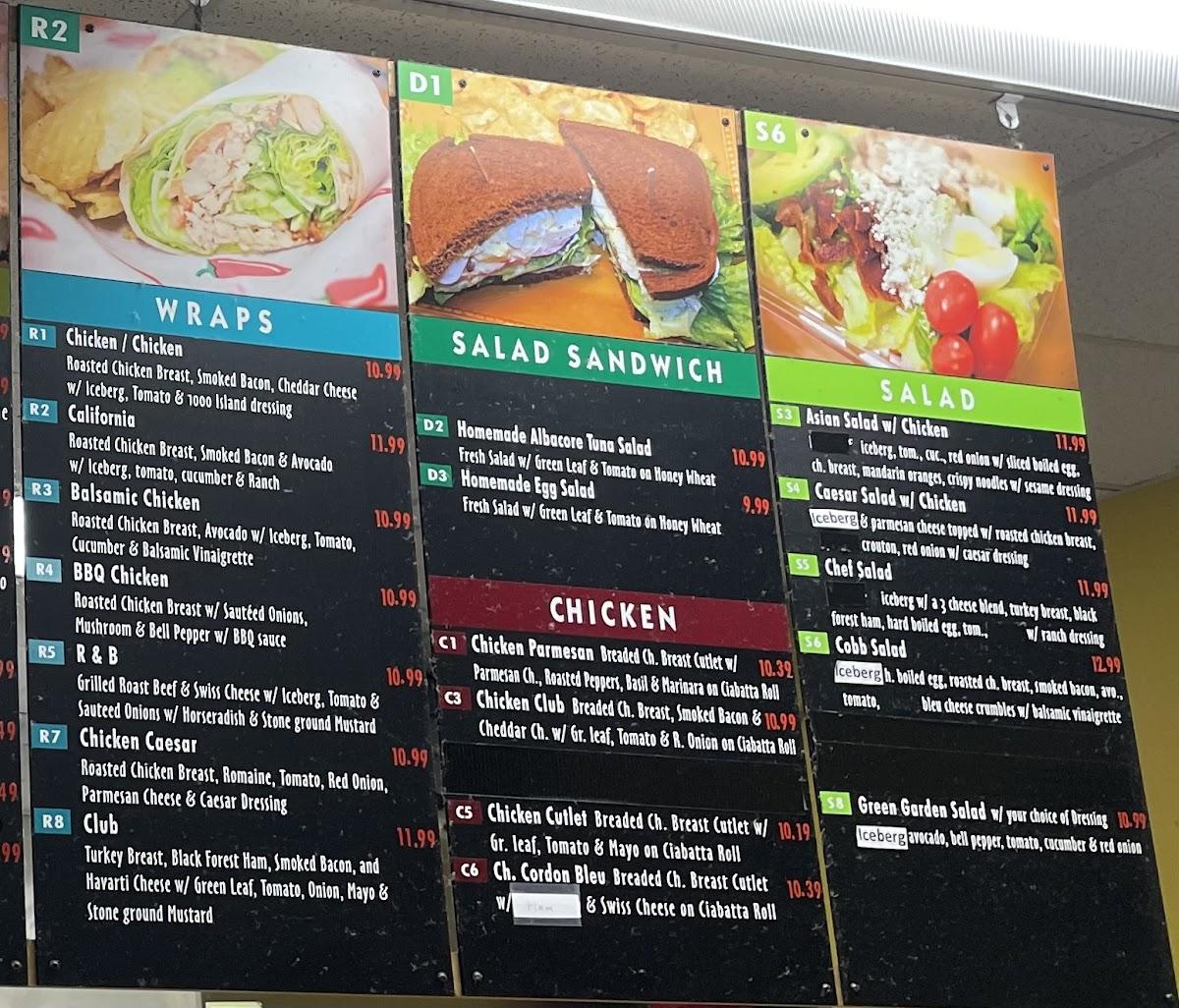 Menu At G Food Mart Deli Restaurant Kirkland