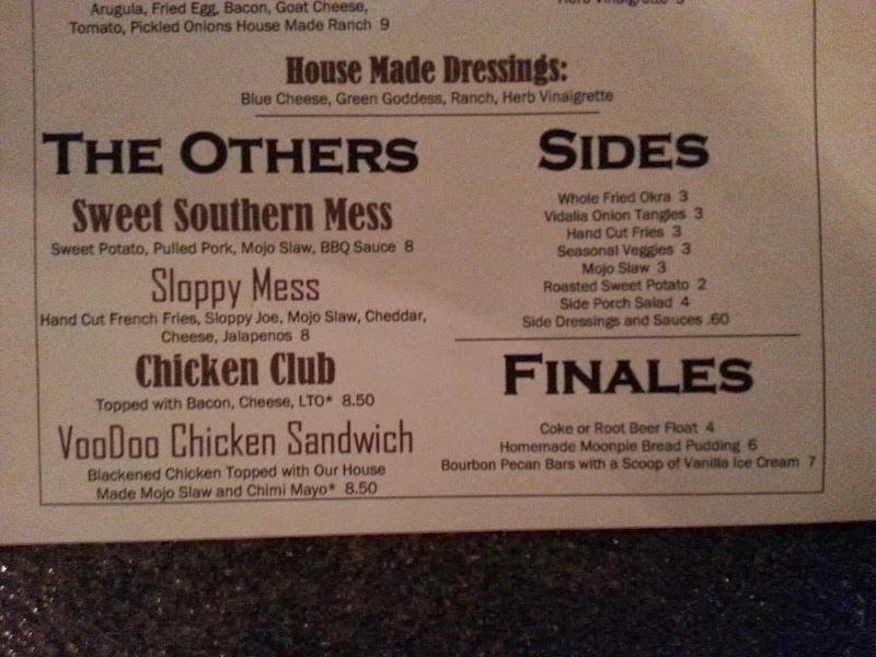 Menu at Meat N Greet restaurant, Newnan