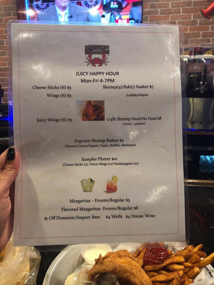 Menu at The Juicy Crab pub & bar, Houston, Tomball Pkwy