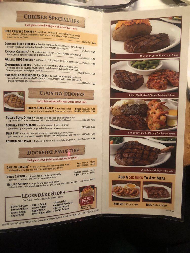 Menu at Texas Roadhouse BBQ, Port Arthur, Memorial Blvd