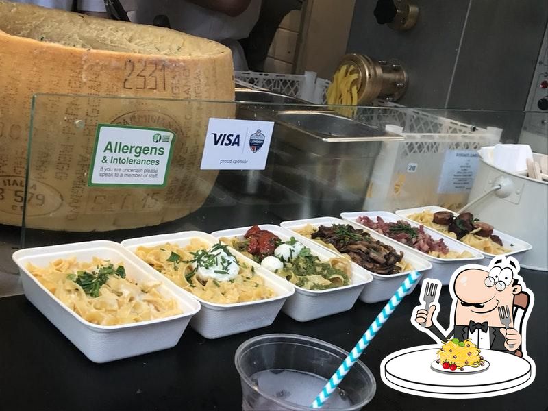 The Cheese Wheel, Camden Lock Market in London Restaurant menu and