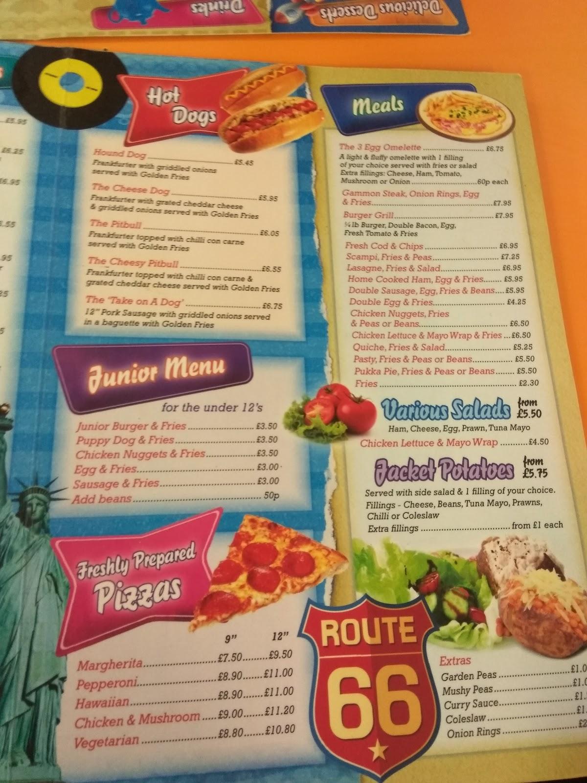 menu-at-the-hamburger-cafe-great-yarmouth