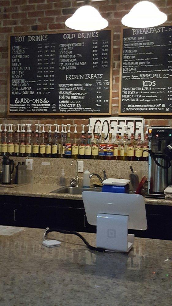 Menu at Cru Wine Bar, Coffee Shop & Wine Store, Beaufort