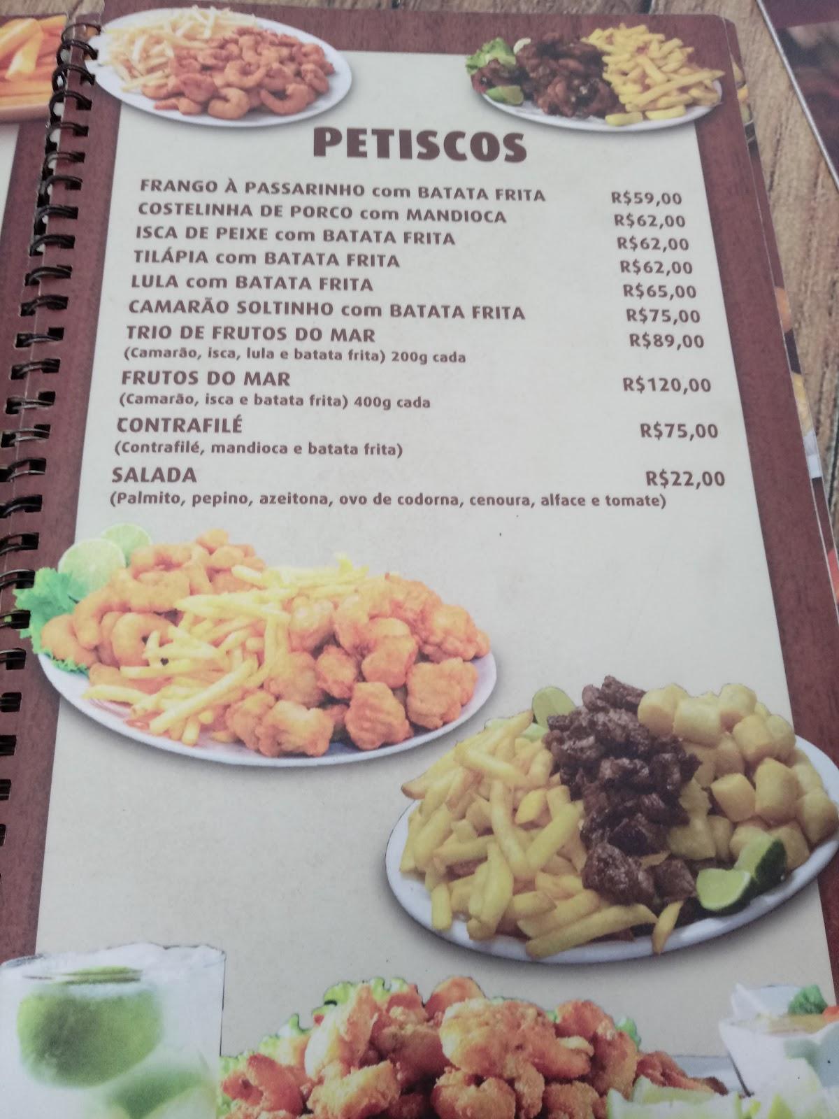 Menu at Brasil Caipirinhas pub & bar, Balneário Camboriú