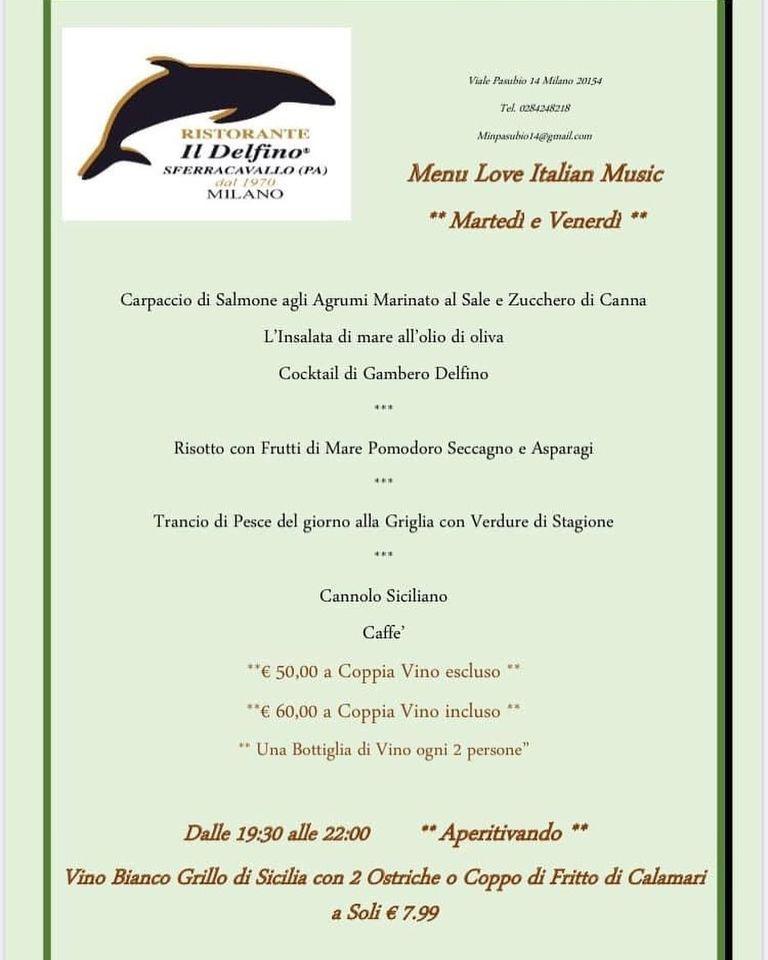 Menu di L'Ostiere Favaloro Vincenzo 
