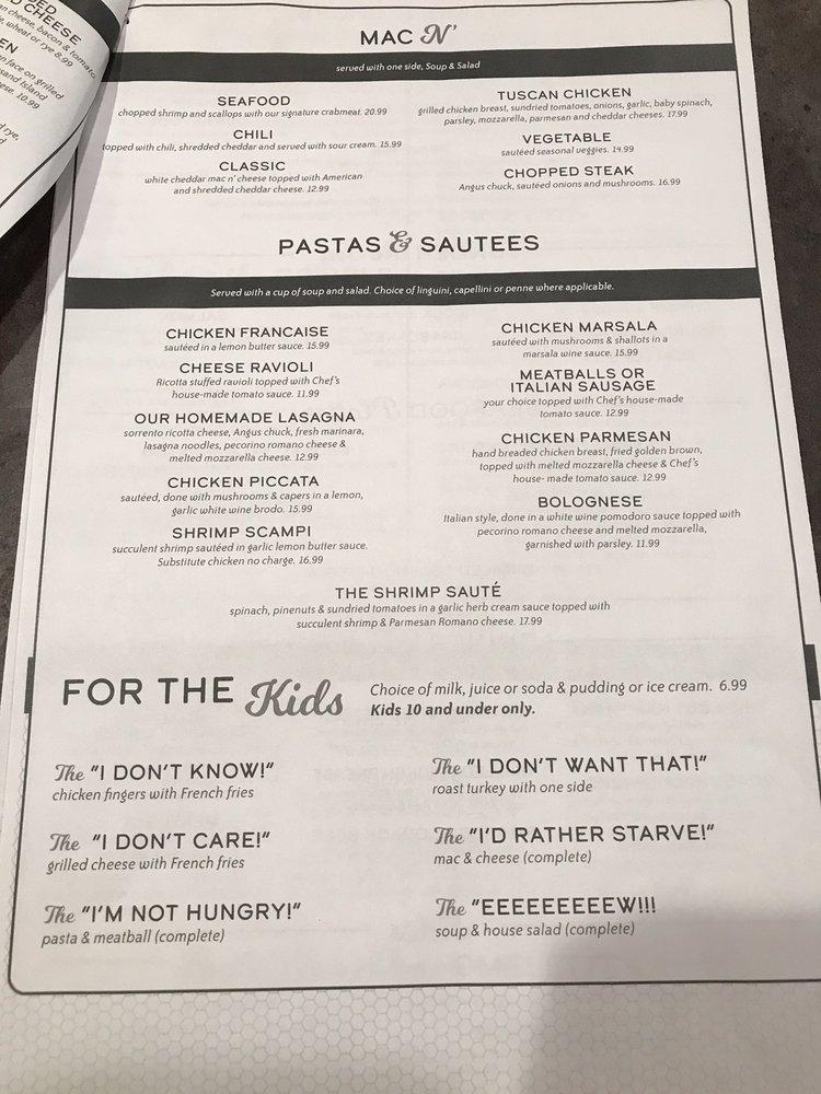 Menu at The Berkshire Family Restaurant, Wyomissing