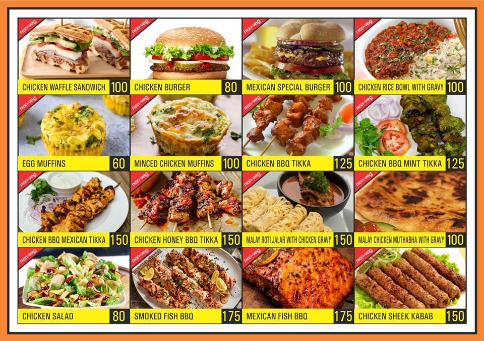 Menu at Karaikal Container Cafe The Food Court, India