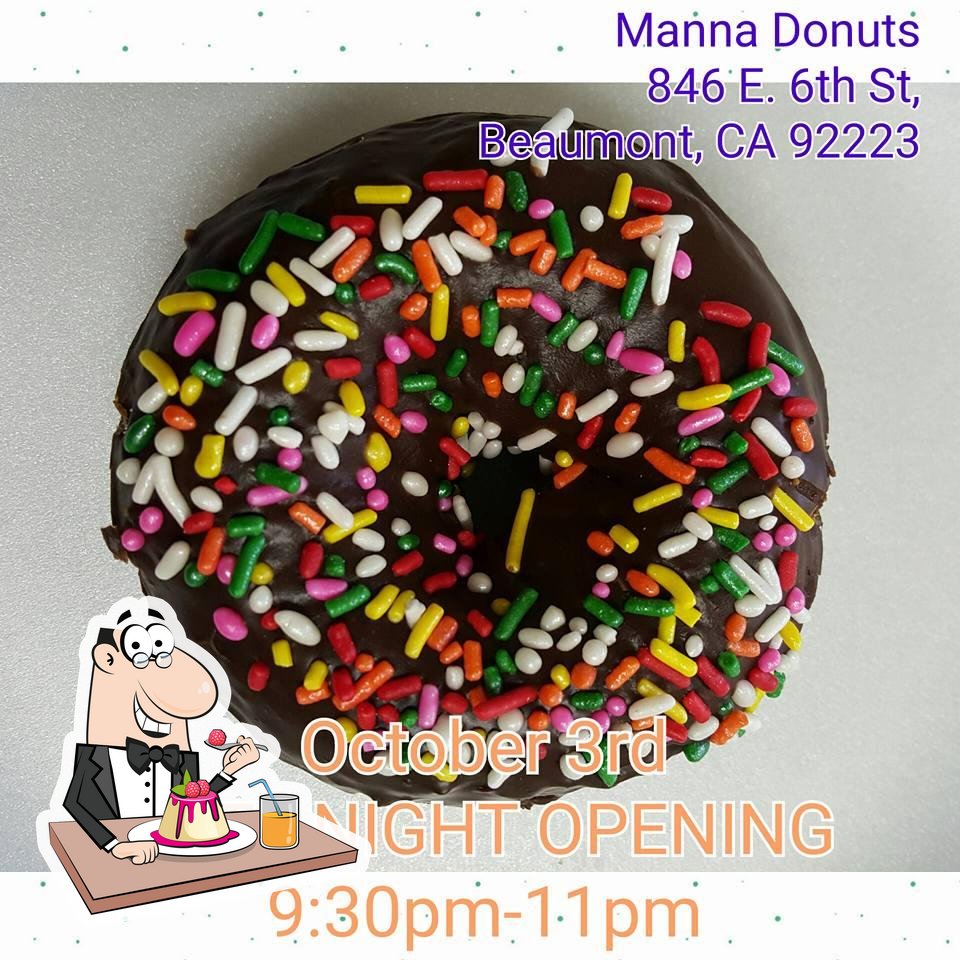 Manna Donuts in Beaumont Restaurant menu and reviews