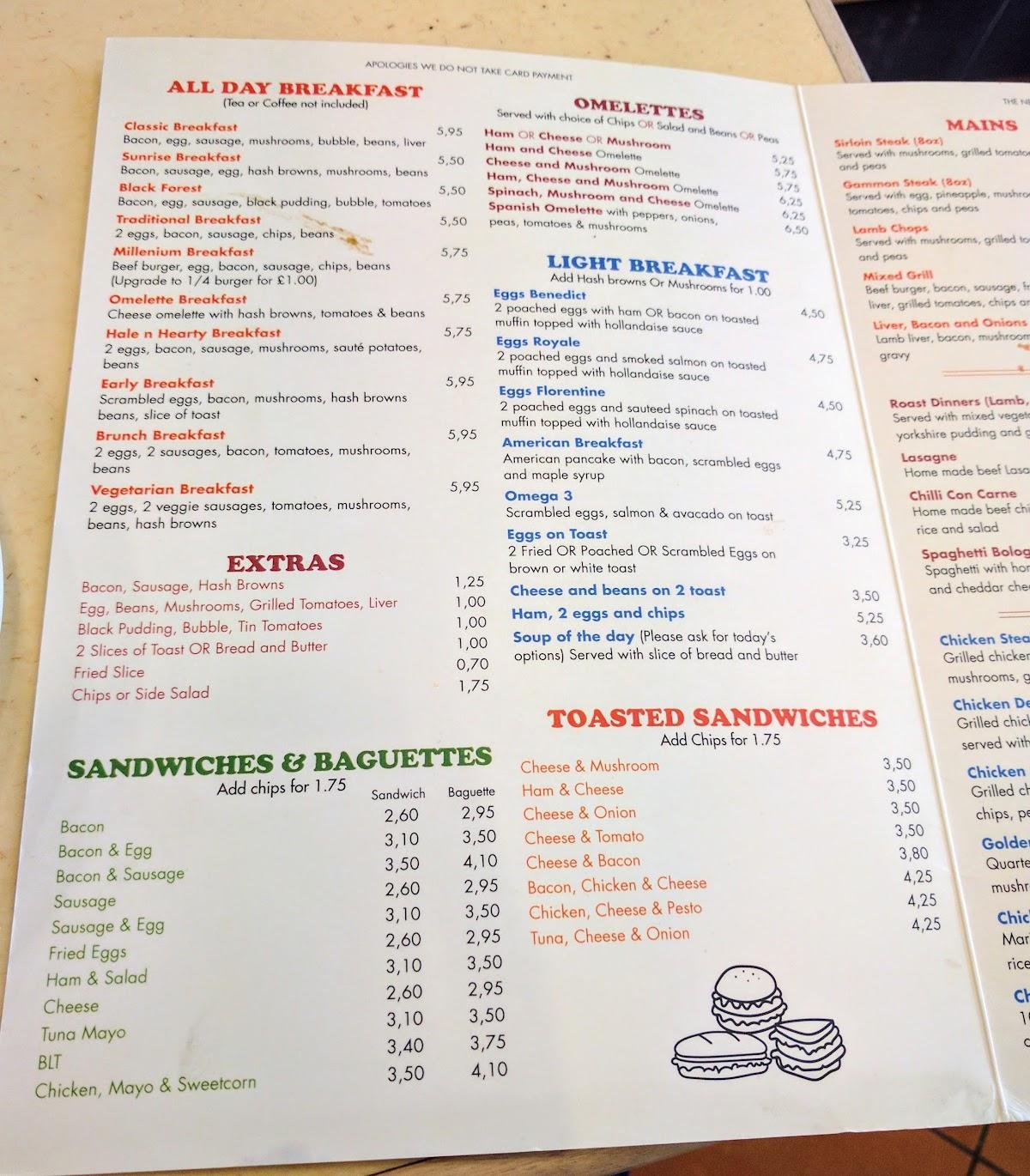 Menu at Master Chef fast food, Amersham