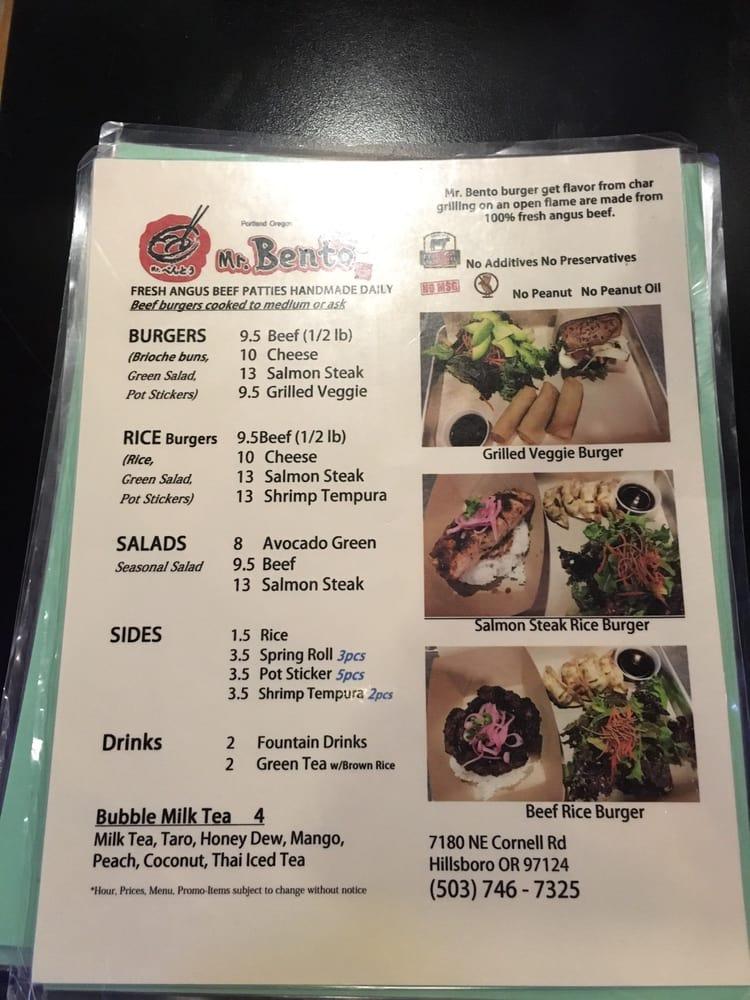 Mr Bento - NEW Menu ‼️ Variety of Fusion cuisine is
