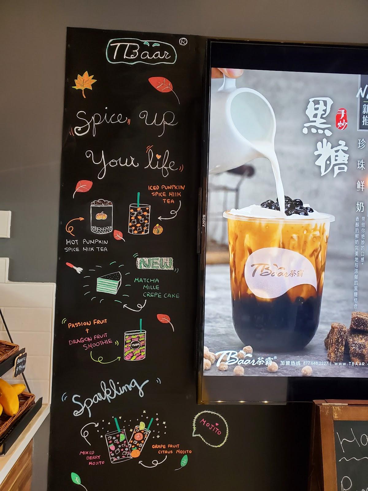 Menu at TBaar Bubble Tea, Juice, Smoothies and More! pub & bar