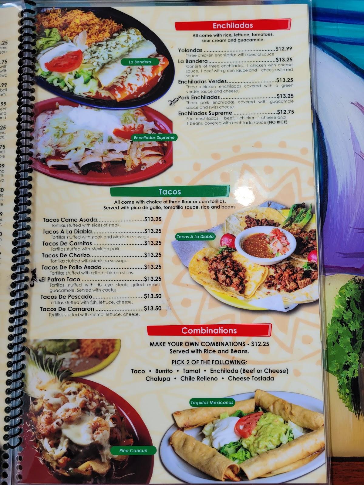 Carta del restaurante El Rancho Viejo Goshen, Goshen
