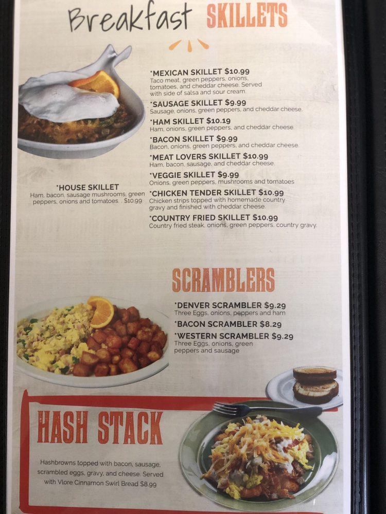 Menu at Winona's Family Restaurant, Winona