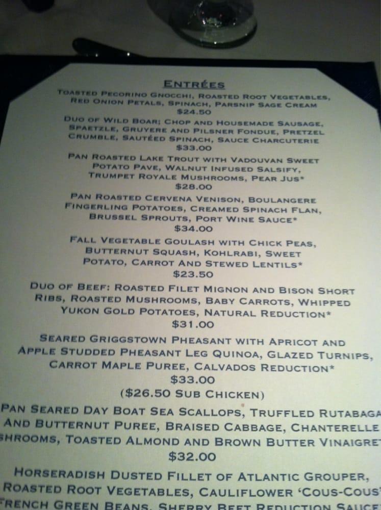 Menu at The Blue Bottle Cafe, Hopewell