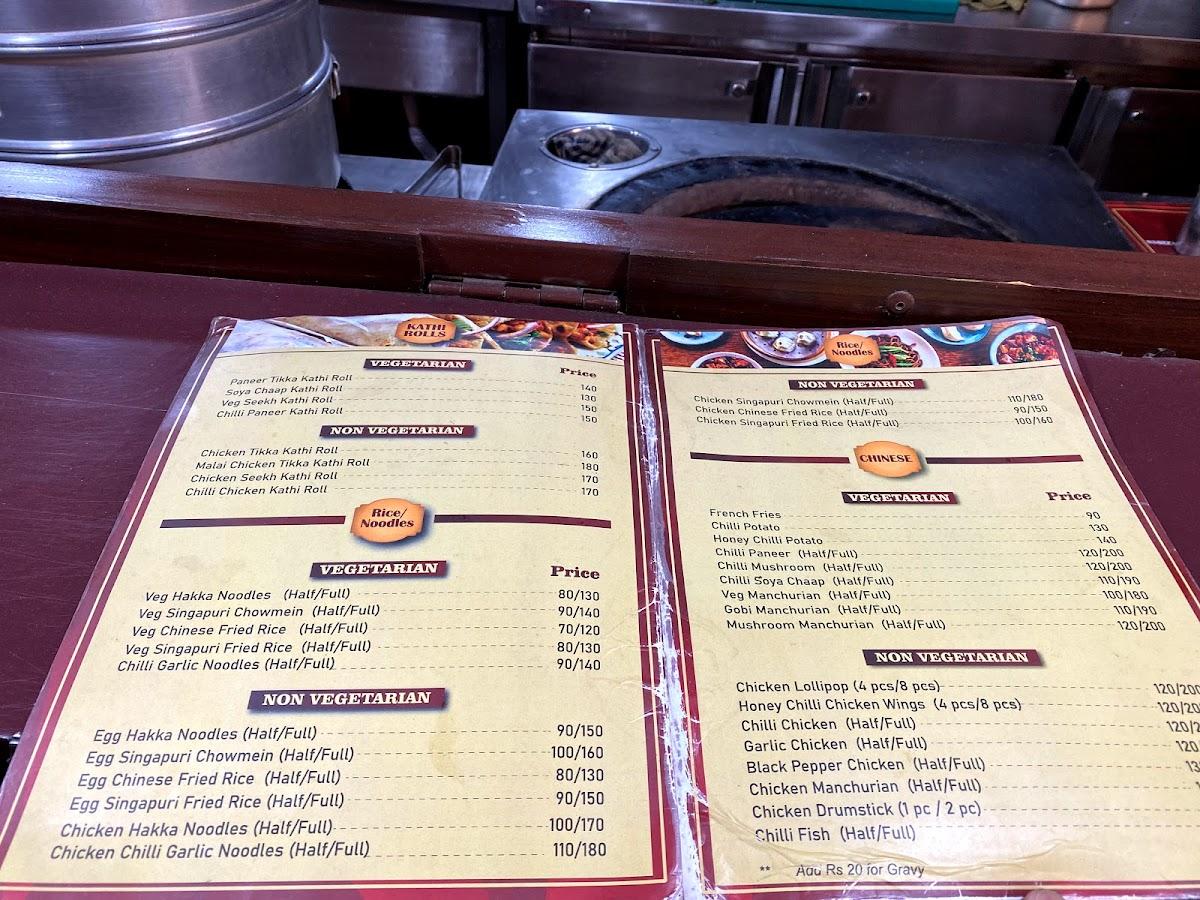 Big Bite Kitchen menu