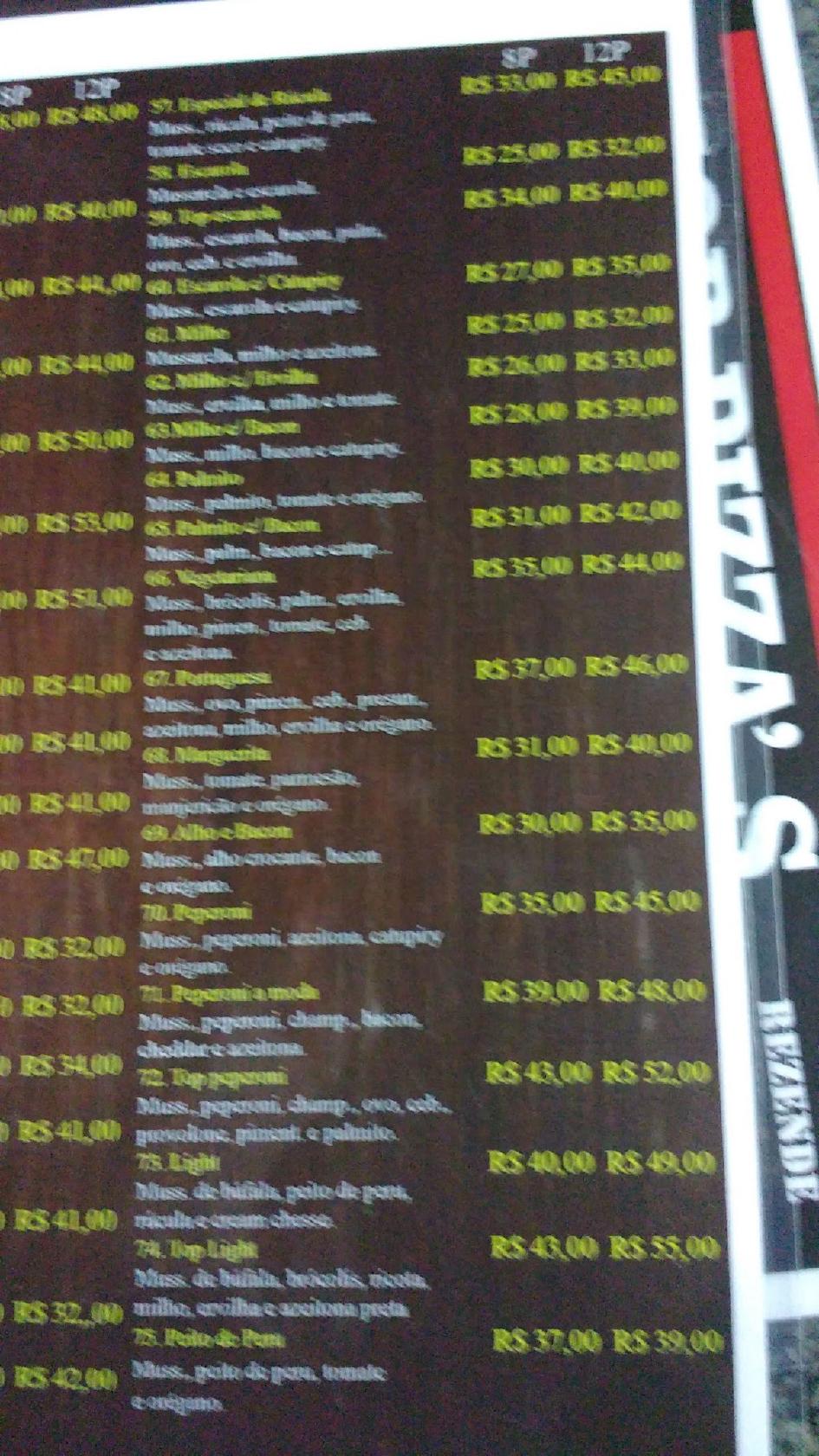 Menu Em Pira Pizza Disk Pizza Pizzaria Piracicaba