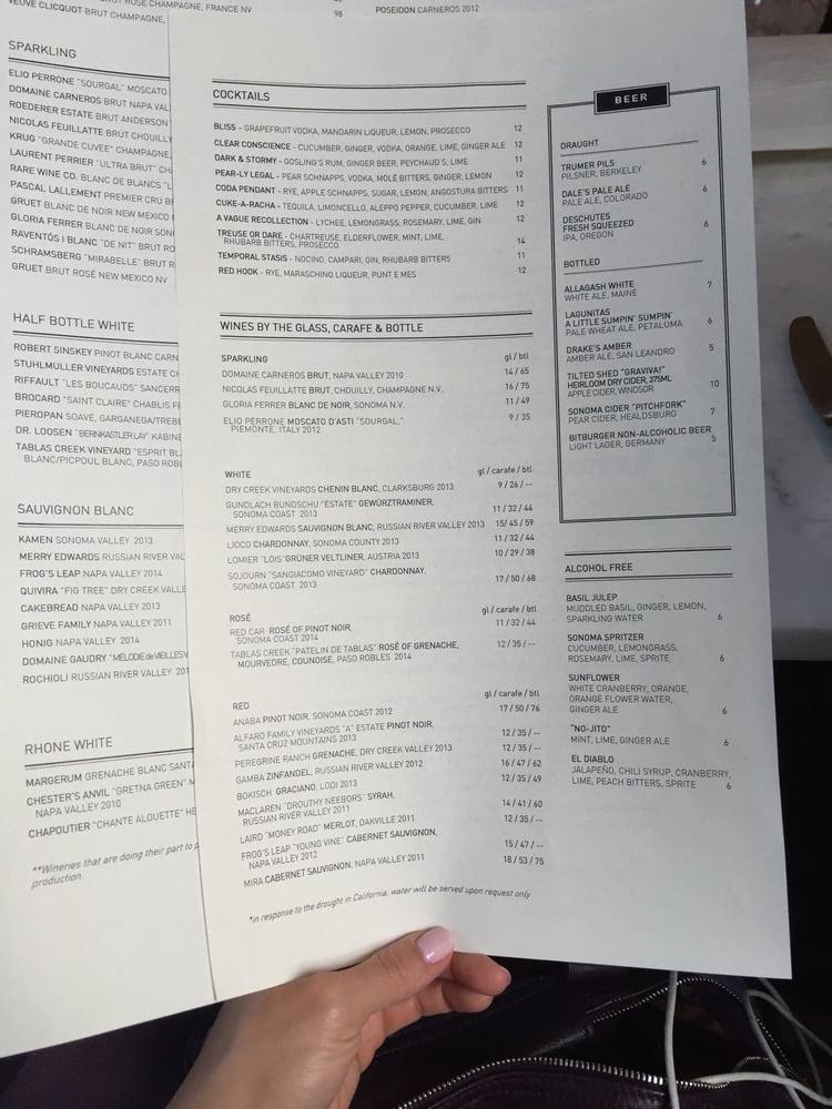 Menu At El Dorado Kitchen Restaurant Sonoma   Rc46 Menu El Dorado Kitchen 2022 10 1 