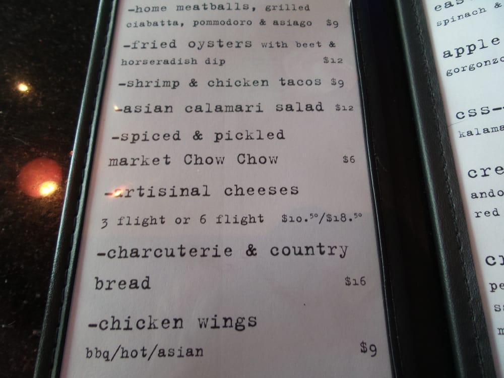 Menu at Motor City Kitchen pub & bar, Detroit