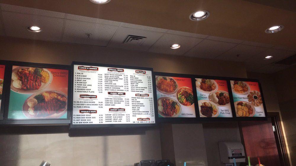 Menu at Pearls Korean BBQ, Ewa Beach, 911123 Keaunui Dr
