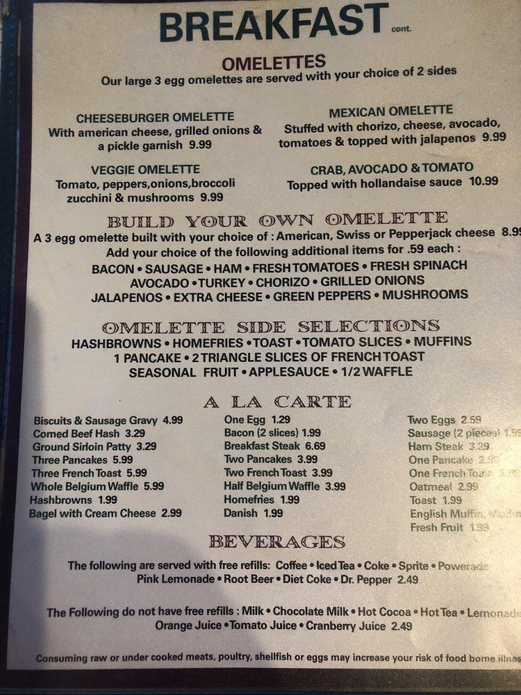 Menu at Lou's Tivoli Gardens pub & bar, Surprise, W Bell Rd