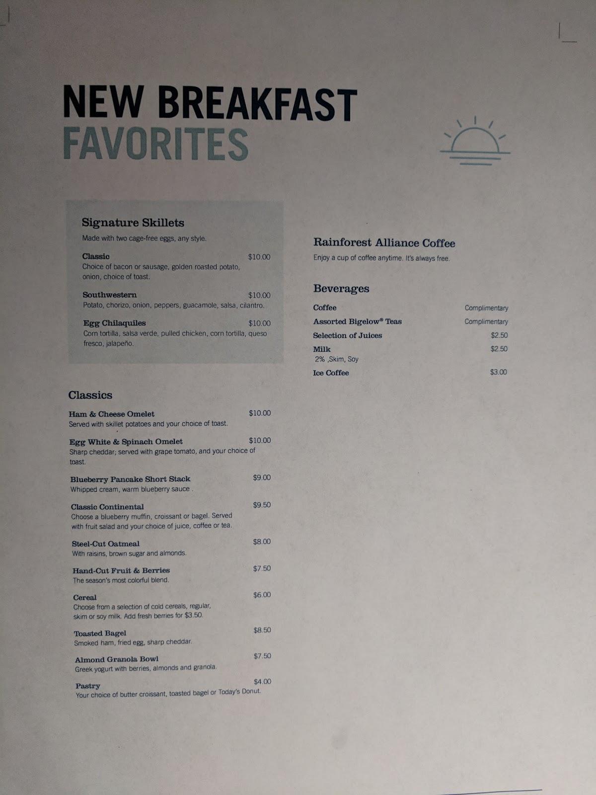Menu at Alexander's Restaurant & Lounge, Ventura