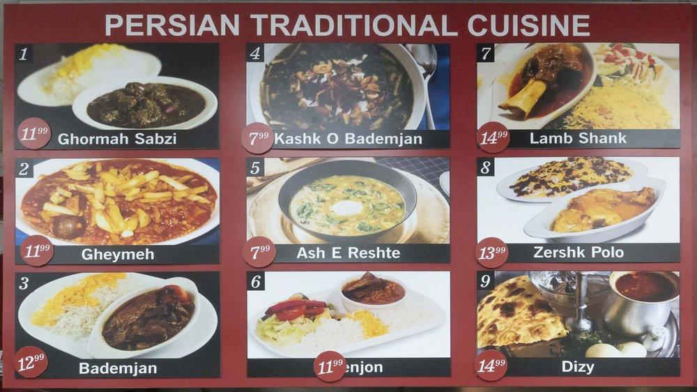 Menu at Saffron Food Mart restaurant, Torrance