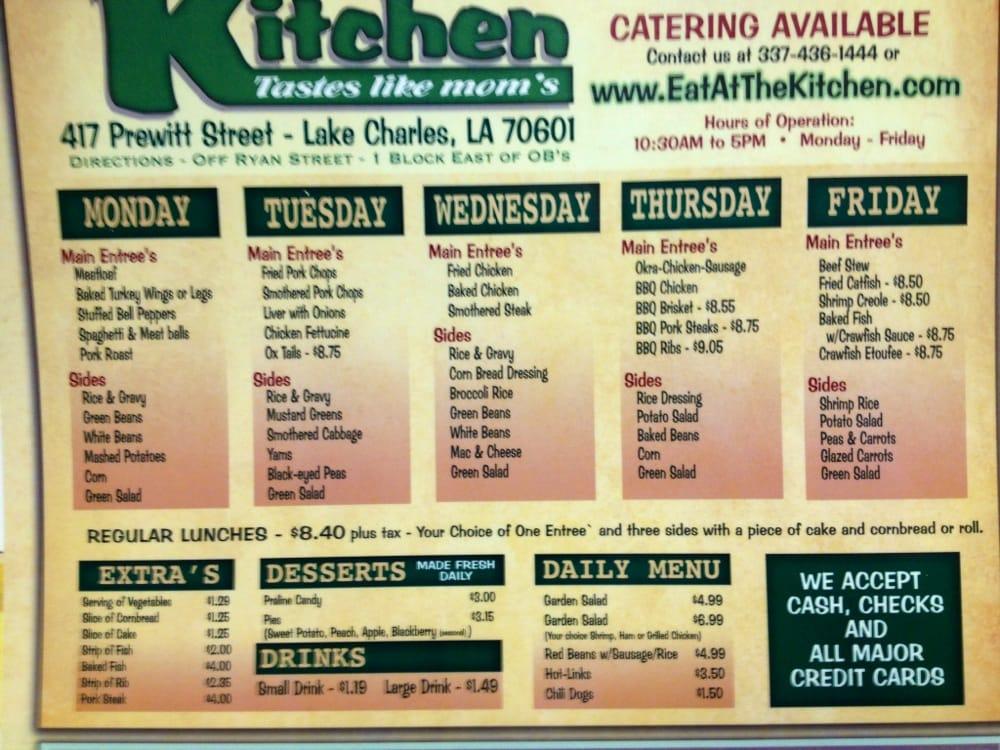 kitchen menu with prices        <h3 class=