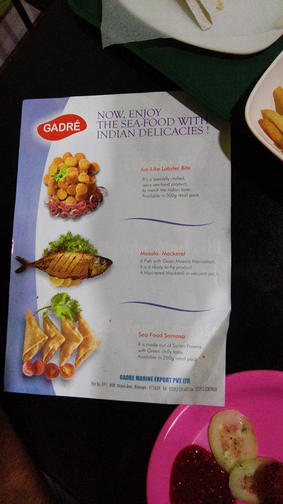 Salpicon, The Burger Shop menu