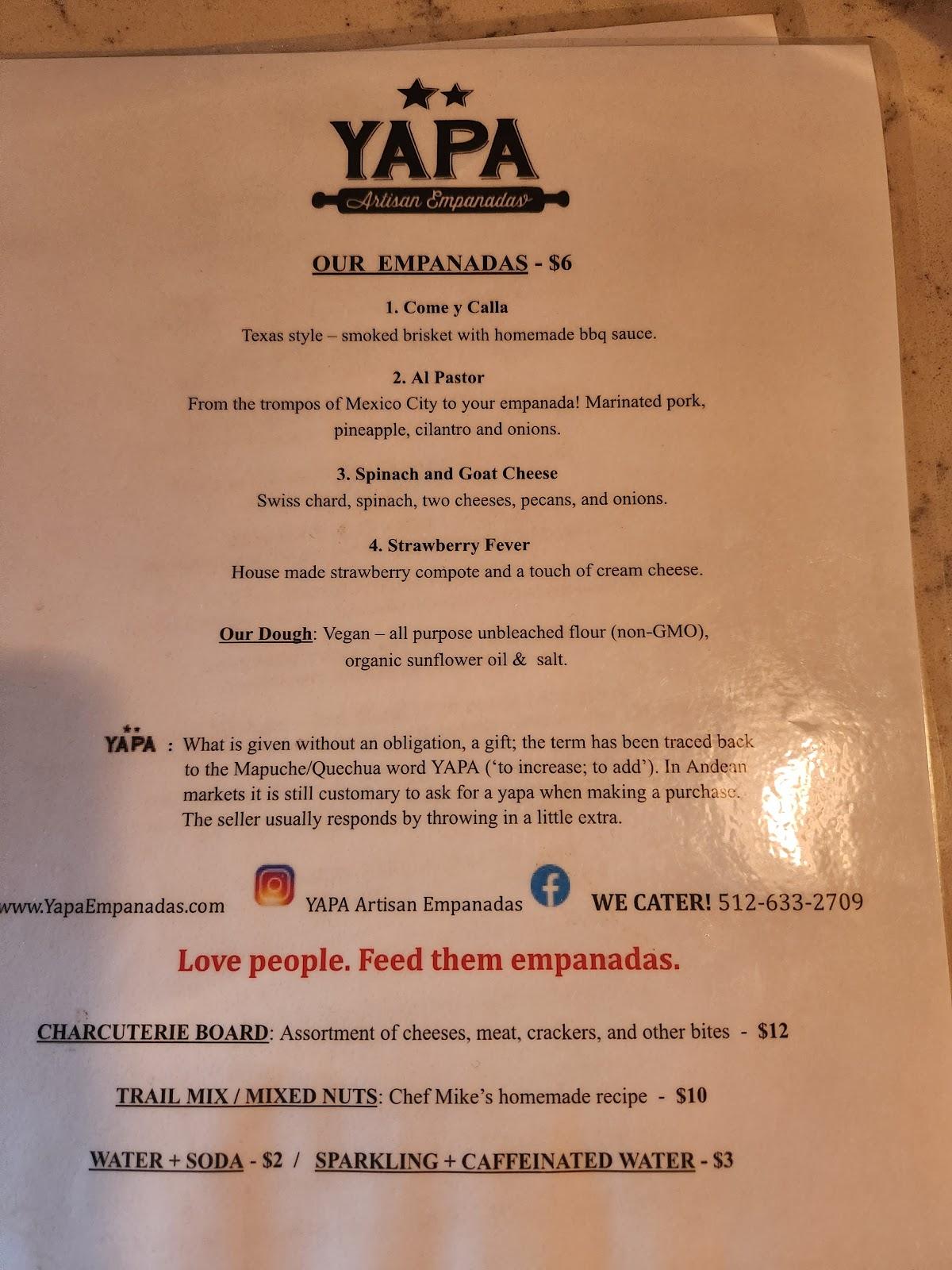 Menu at Sidecar Tasting Room pub & bar, Dripping Springs, 501 Old Fitzhugh Rd