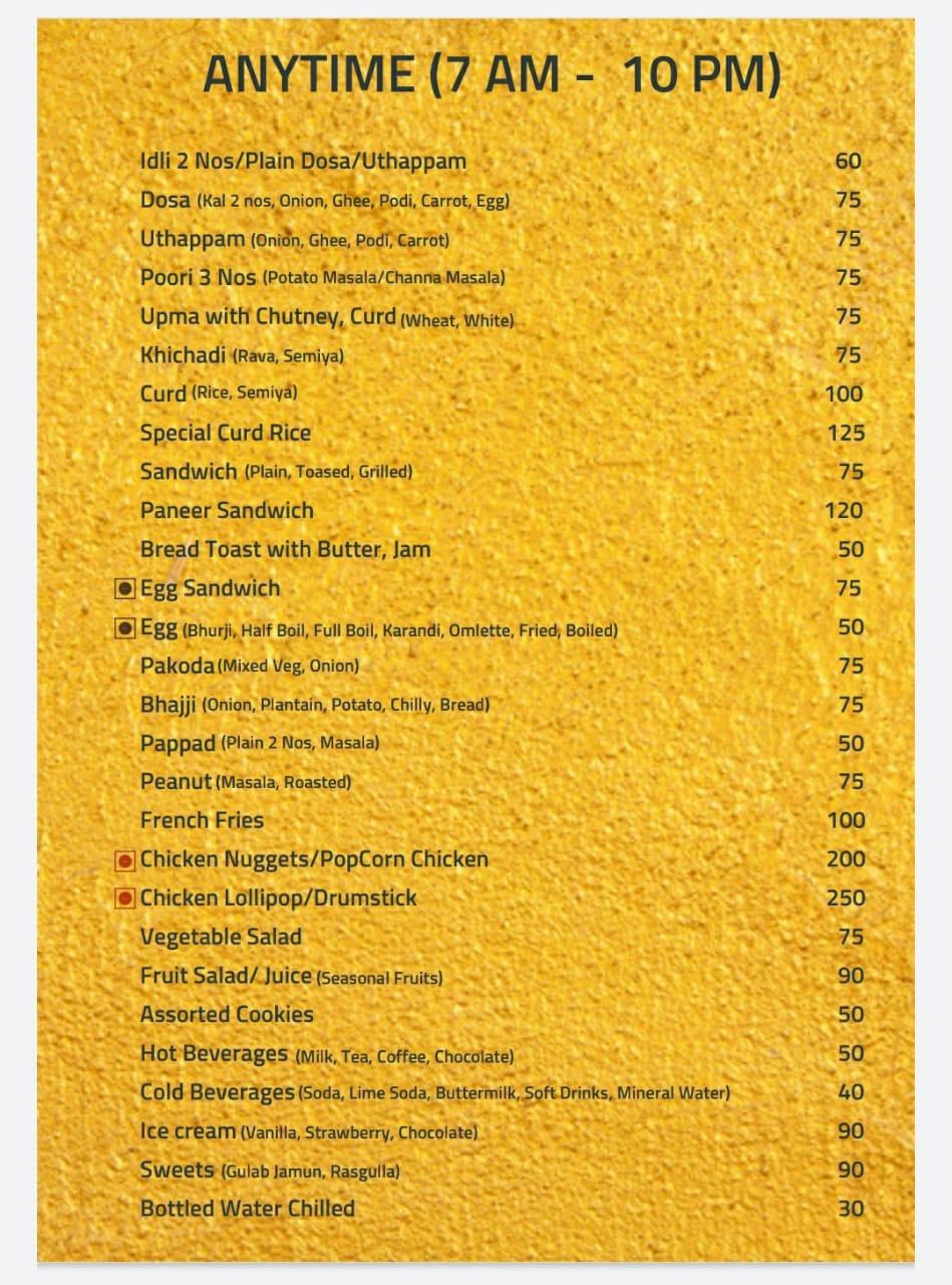 KUDIL Restaurant menu