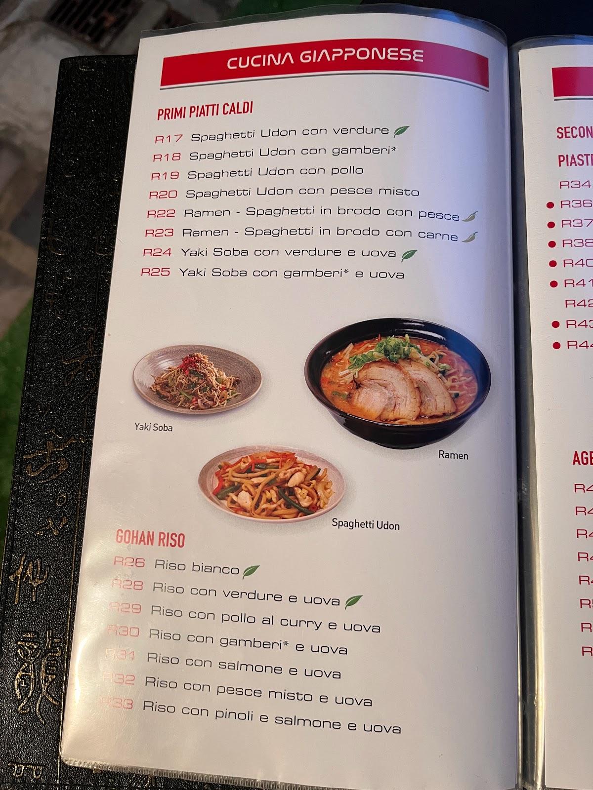 Menu di Ristorante Giapponese Fuji - Sushi 