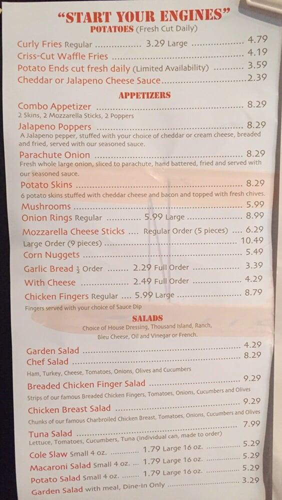 Menu at Flyers Wings & Grill restaurant, Orlando, W Colonial Dr