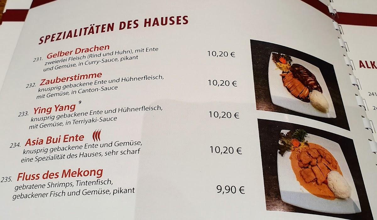 Asia Bui Karlstadt Speisekarte